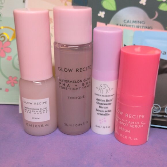 Glow & Radiance Set | Glow Recipe + Drunk Elephant Mini Routine + Bonus K-Beauty - Picture 2 of 4